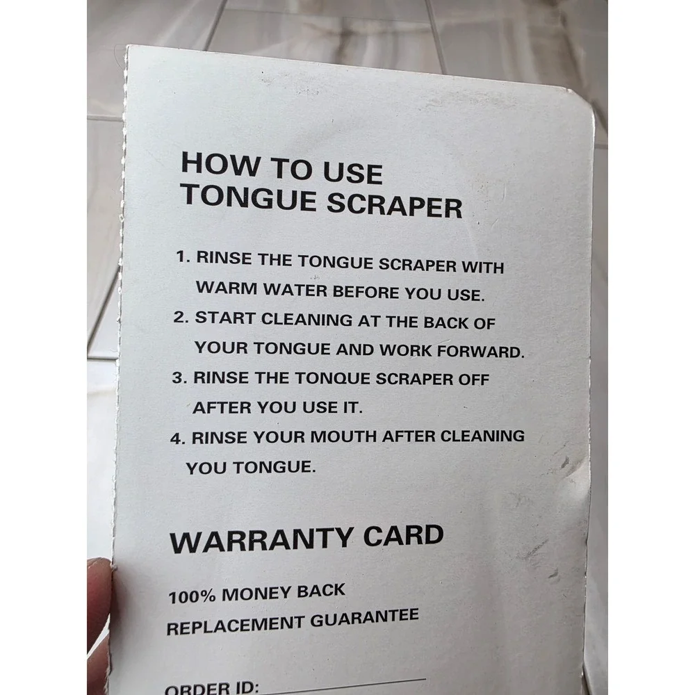 HLFYG tongue scraper